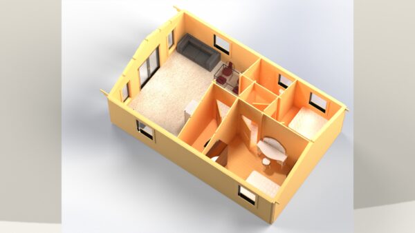 Clodagh (2 Bed, 1 Bath)