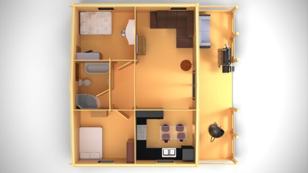 Tara (2 Bed, 1 Bath)