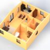 Nora (2 Bed, 1 Bath)