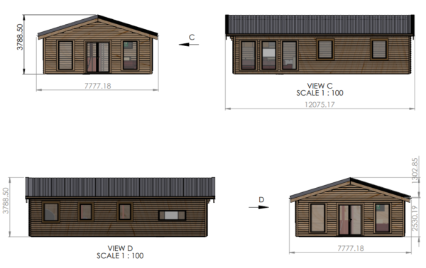 Siobhan (3 Bed, 1 Bath)