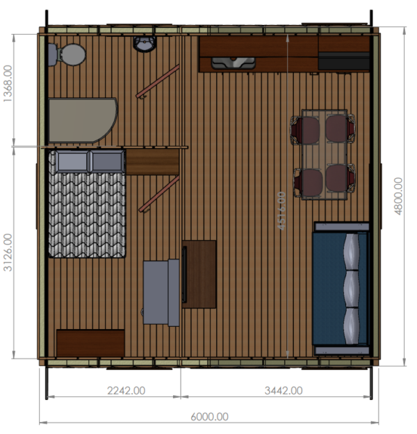 Una (1 Bed)